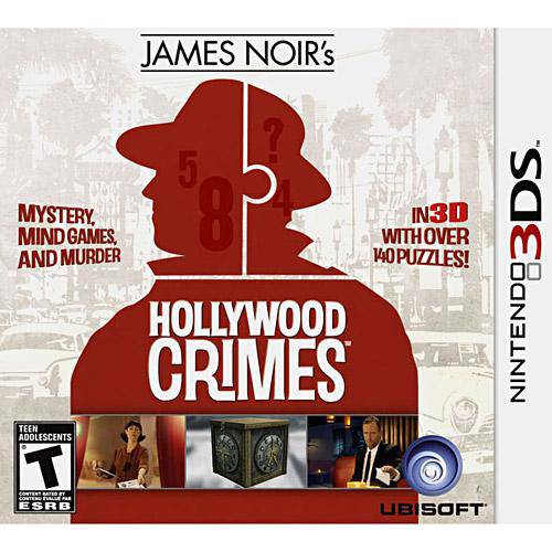 James Noirs Hollywood Crimes 3ds - Nc Games Arcades com Imp Export