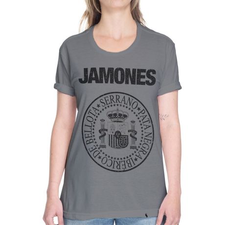 Jamones - Camiseta Basicona Unissex