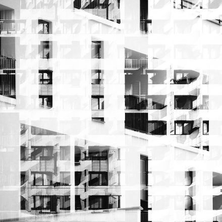 Janelas Escher - 20 X 20 Cm - Papel Fotográfico Fosco