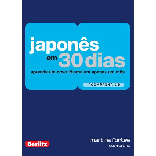Japones em 30 Dias - Martins