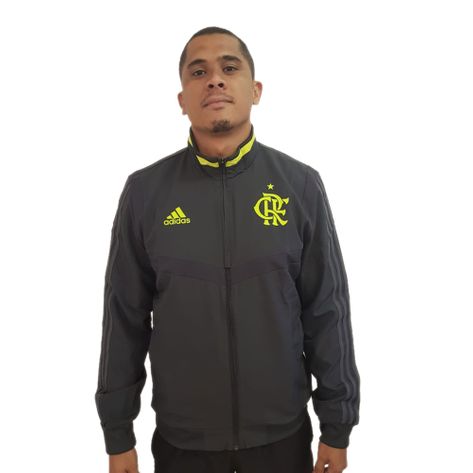 Jaqueta Flamengo Hino Adidas 2019 P