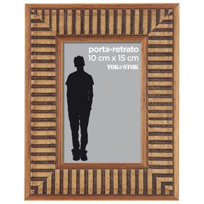Jarapé Porta-retrato 10 Cm X 15 Cm Castanho