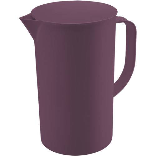 Jarra de Suco 2 Litros com Tampa Coza Casual Água Chá Bebida Roxo Púrpura