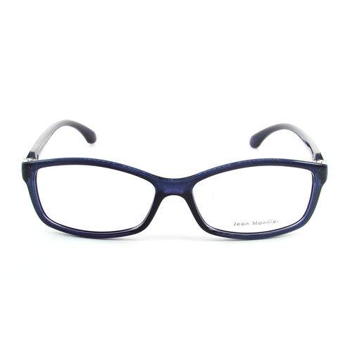 Jean Monnier J8 3134 C560 Azul Translúcido T53 Óculos de Grau