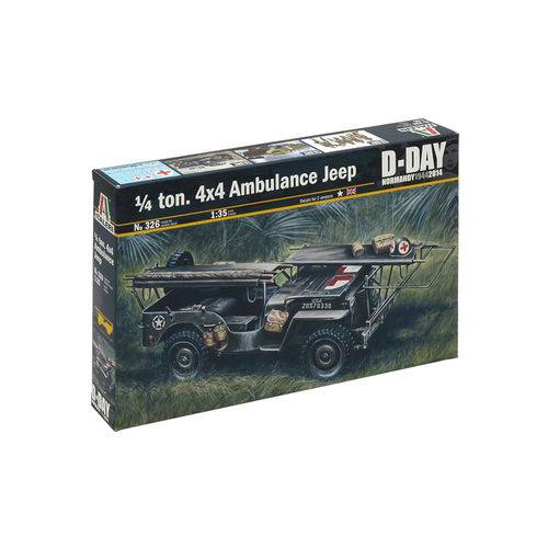 Jeep Ambulância Wwii 1/35 D-day Series Normandy 1944