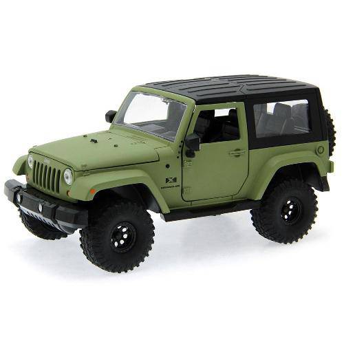 Jeep Wrangler 2007 Jada Toys 1:24 Verde