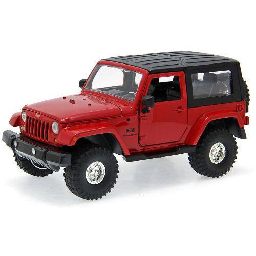 Jeep Wrangler 2007 Jada Toys 1:24 Vermelho
