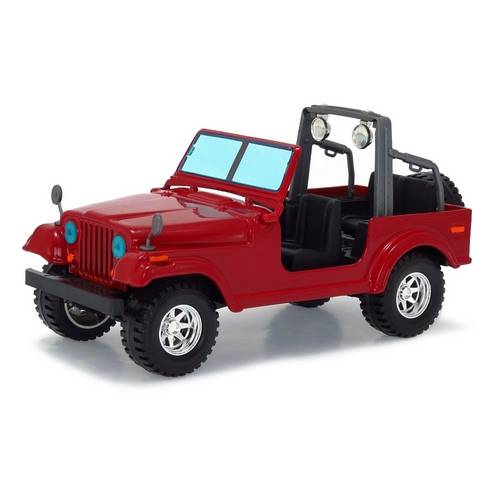Jeep Wrangler Bburago 1:24 Vermelho