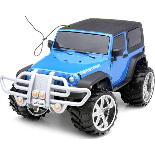 Jeep Wrangler Rubicon Escala 1:16 com Controle Remoto - Maisto