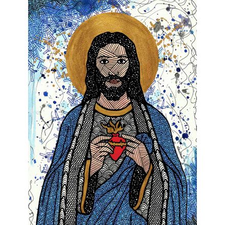 Jesus Cristo - 36 X 47,5 Cm - Papel Fotográfico Fosco