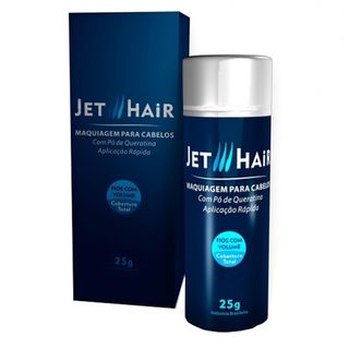 Jet Hair Maquiagem para Cabelos - Disfarce para a Calvície Loiro