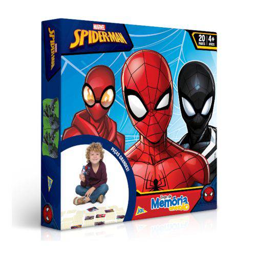 Joga da Memoria Grandao Spider Man Toyster