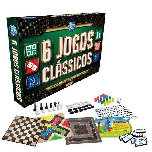Jogo 6 Jogos Classicos Pais e Filhos 2759