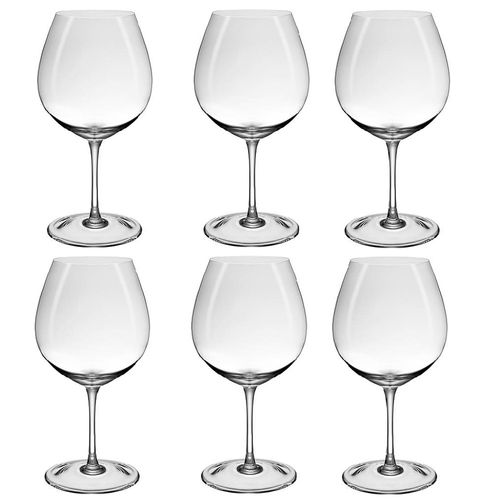 Jogo 6 Taças de Cristal Bourgogne Pinot Noir 810ml - Sommelier - Strauss