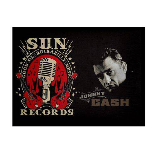 Jogo Americano Johnny Cash - 4 Peças