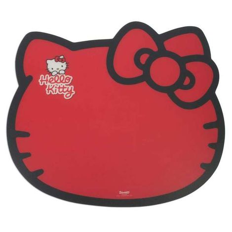 Jogo Americano Vermelho Hello Kitty