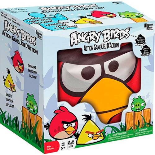 Jogo Angry Birds Action Game - Gibi Brinquedos