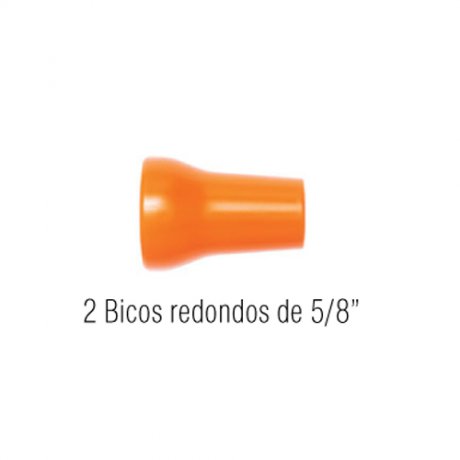 Jogo Bicos Redondos 5/8" 4-M - Fixoflex