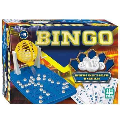 Jogo Bingo com 48 Cartelas 1000 - Nig