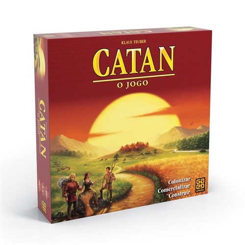 Jogo Catan - Colonizadores de Catan - GROW