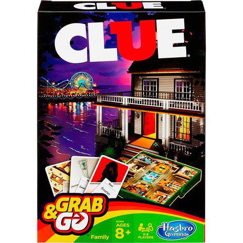 Jogo Clue Grab&go - Hasbro B0999