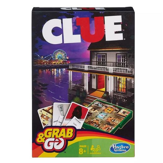 Jogo Clue Grab Go B0999 Hasbro