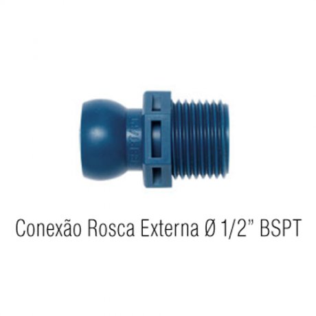 Jogo Conexão Rosca Externa 8-L - Fixoflex