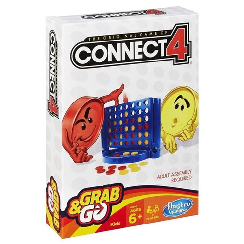 Jogo Connect 4 Grab & Go - HASBRO