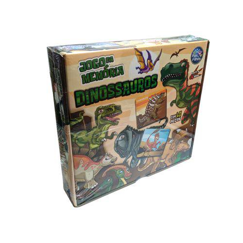 Jogo da Memória Dinossauros - Pais & Filhos