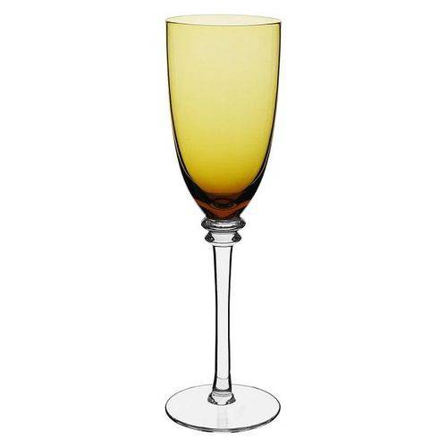Jogo de 6 Taças de Champagne Vidro Ambar 300ml - Home&co