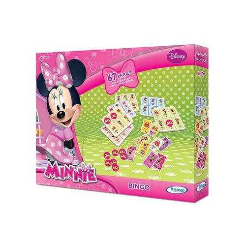 Jogo de Bingo Minnie Disney 67 Peças - Xalingo