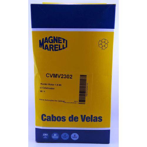 Jogo de Cabo de Vela Magneti Marelli CVMV2302 Kombi 1998 em Diante