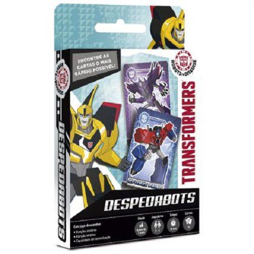 Jogo de Cartas Transformers Robots 98568 Copag