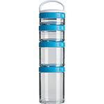 Jogo de Compartimentos Gostak Azul Aqua 350ml - Blender Bottle