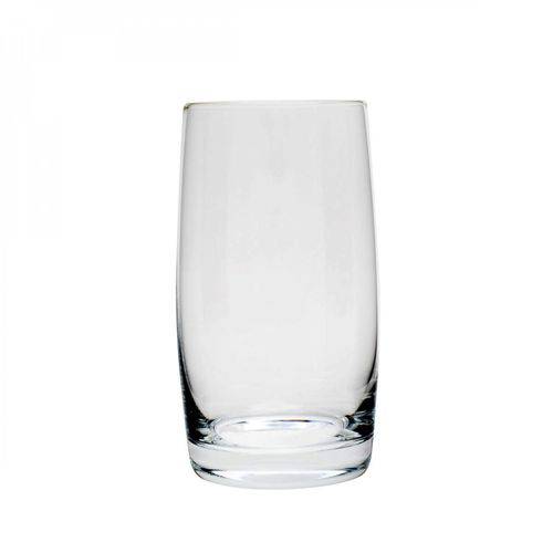 Jogo de Copos Long Drink de Cristal Ecológico Ideal 6 Peças 400ml Rojemac Transparente