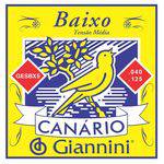 Jogo de Cordas Giannini Canario Contrabaixo 5c .040 .125 Gesbx5