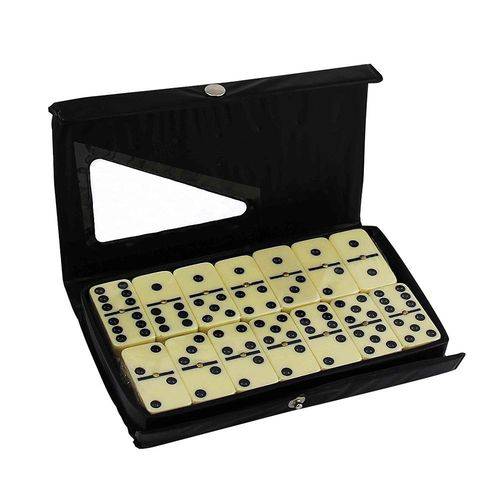 Jogo de Domino em Estojo Cores Variadas - Dp-510
