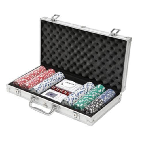 Jogo de Poker Profissional com Maleta de Alumínio 300 Fichas 7512 - Prestige