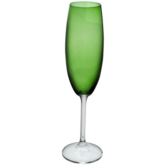 Jogo de Taças para Champagne Gastro 220ml 6 Peças Verde