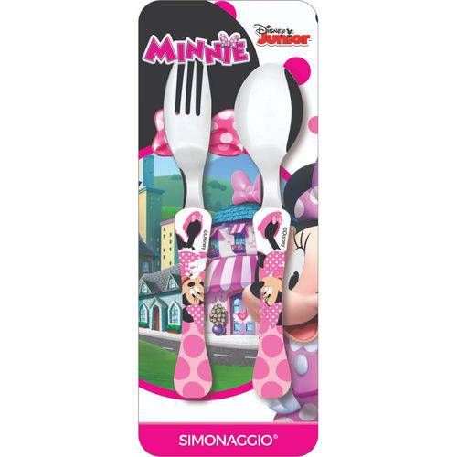Jogo de Talheres Disney Kids - Minnie 2 Peças