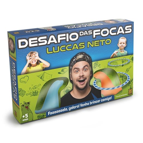 Jogo Desafio das Focas - Luccas Neto - GROW