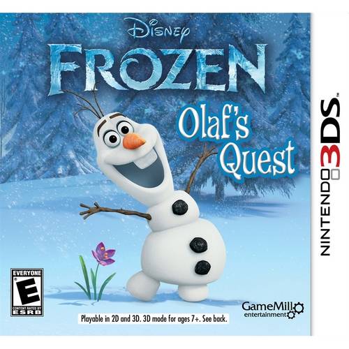 Jogo Disney Frozen Olafs Quest 3ds