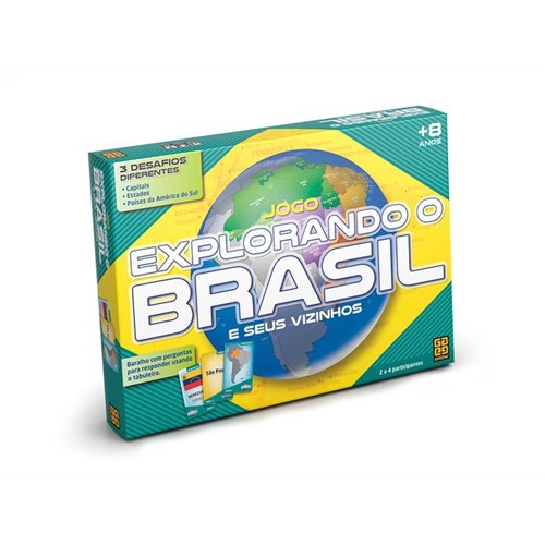 Jogo Explorando o Brasil - GROW