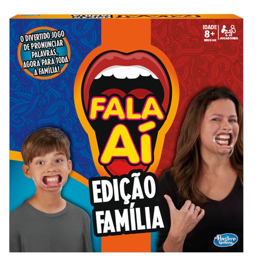 Jogo Fala Ai Edição Família - Hasbro
