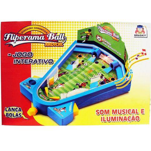 Jogo Fliperama Ball Braskit Brinquedos 210-1