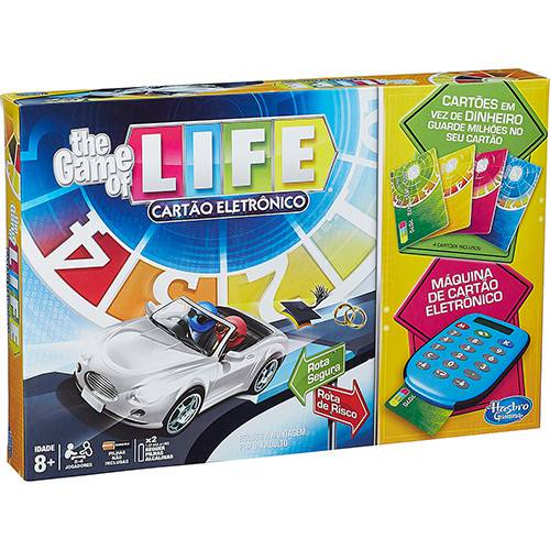 Jogo Game Of Life Cartão Eletrônico - Hasbro
