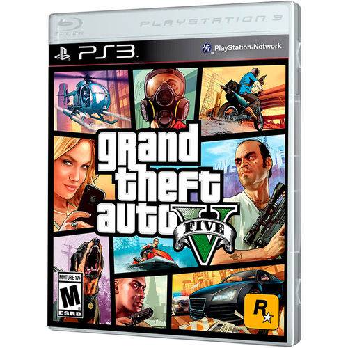 Jogo Grand Theft Auto V Gta Ps3