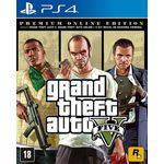 Jogo GTA V (Premium Online Edition) - Grand Theft Auto V PS4