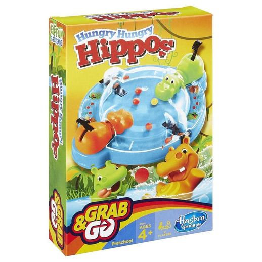 Jogo Hipopótamos Comilões Grab e Go - Hasbro