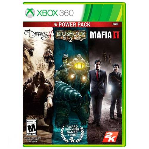 Jogo 2K Power Pack: Thief + Hitman: Absolution + Deus Ex: Human Revolution - Xbox 360
